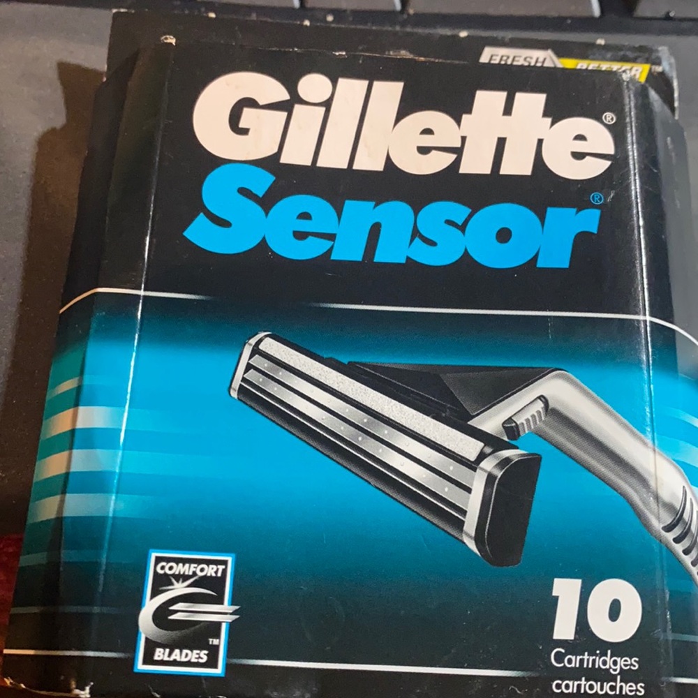 Gillette sensor 10 blades